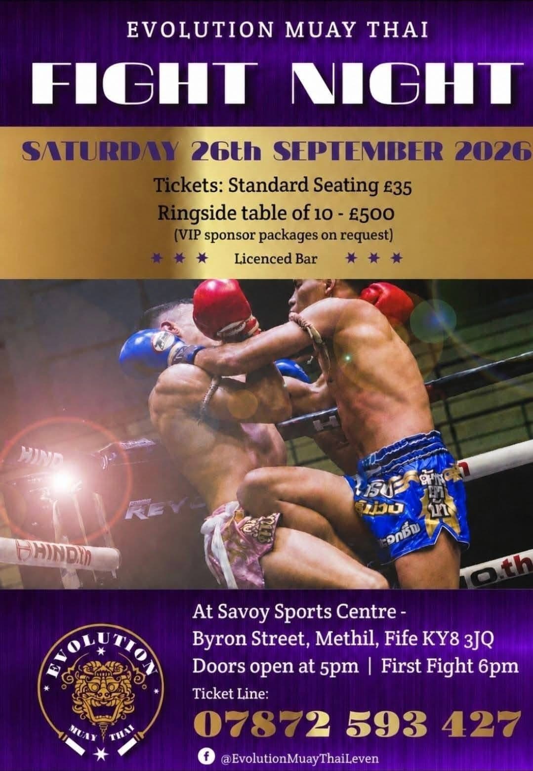 Evolution Fight Night poster